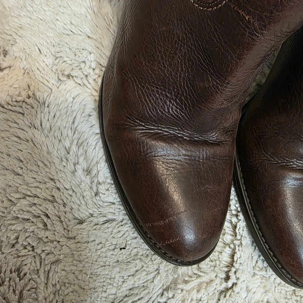 J. Crew Dark Brown Over the Knee Boots 8.5
